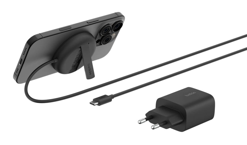 Belkin Charger Wireless WIA011KQBK Headphones Smartphone Black USB Charging Fast Indoor