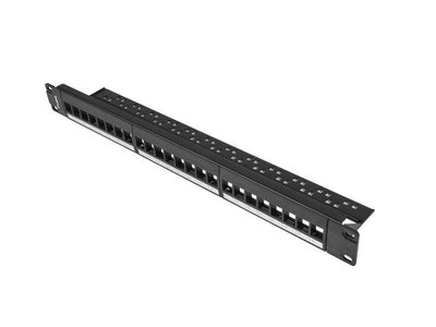 Lanberg Patch Panel PPKS-1024-B 24 Ports Black PPKS-1024-B — image 1