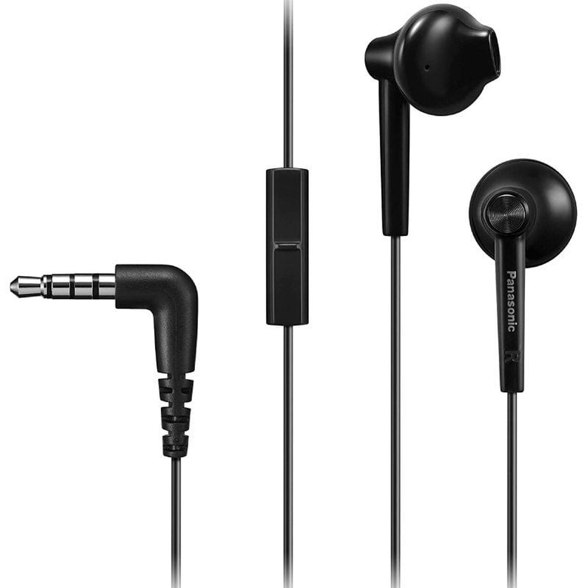 Panasonic Headphones Panasonic Rptcm55Ek Black (1 Unit)