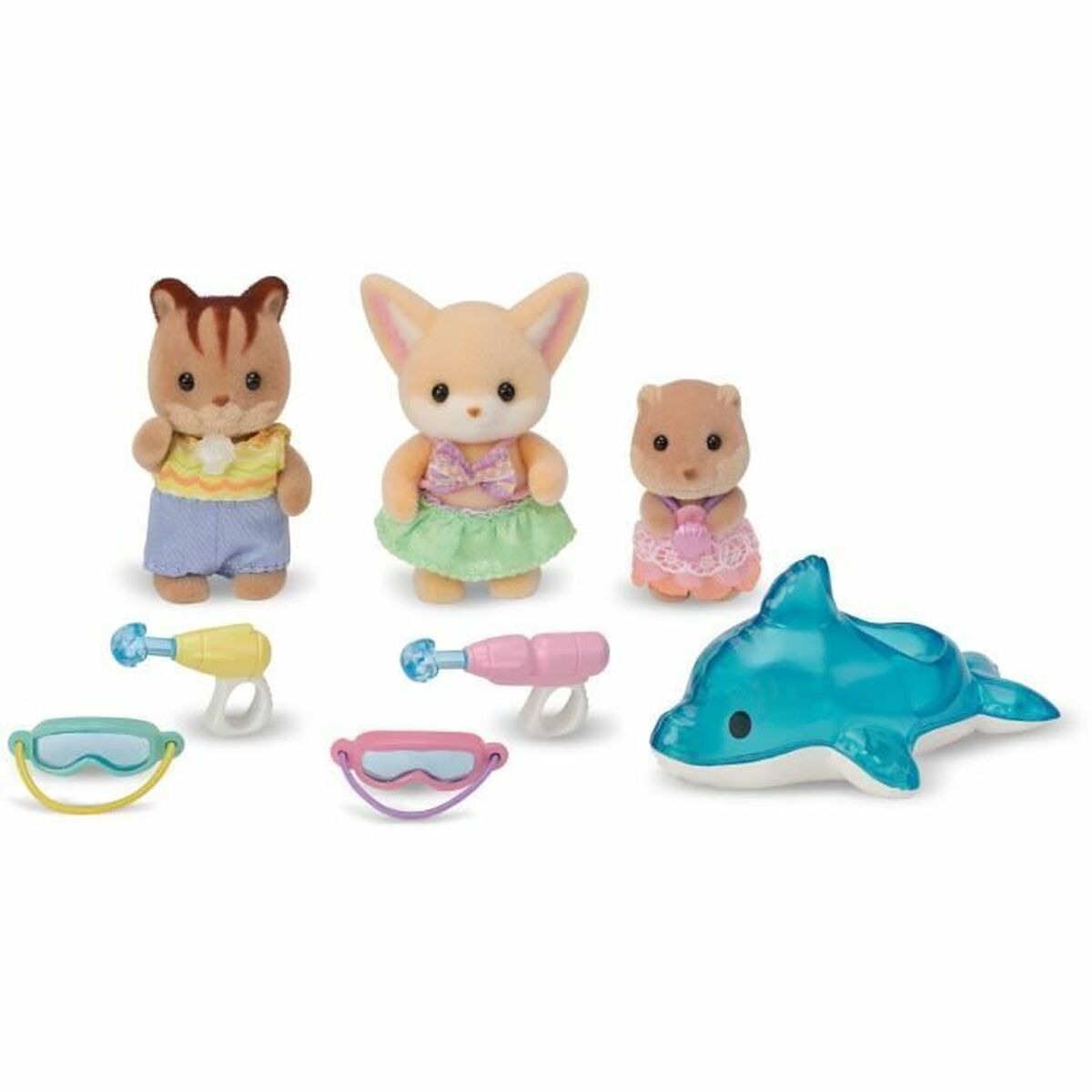 Sylvanian Families Dolls House Accessories Sylvanian Families 5749 Nursery Friends Pool Fun Trio