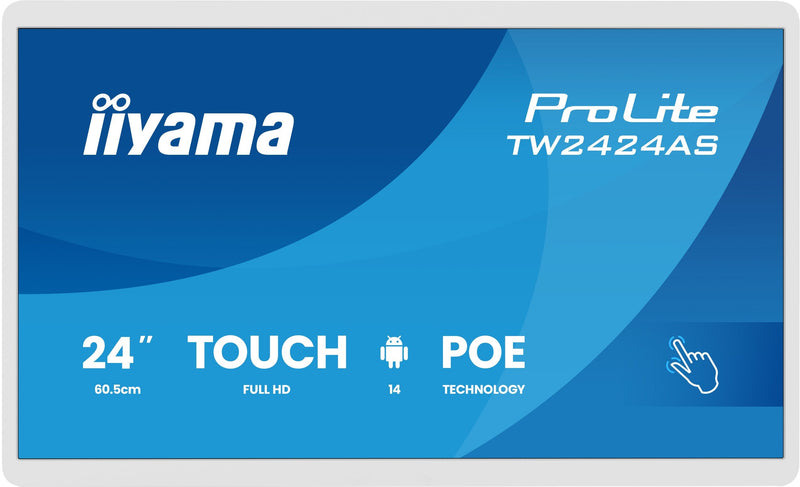 Iiyama 60,5CM (23,8) TW2424AS-W3P 16:9M-TOUCH Usbc Android