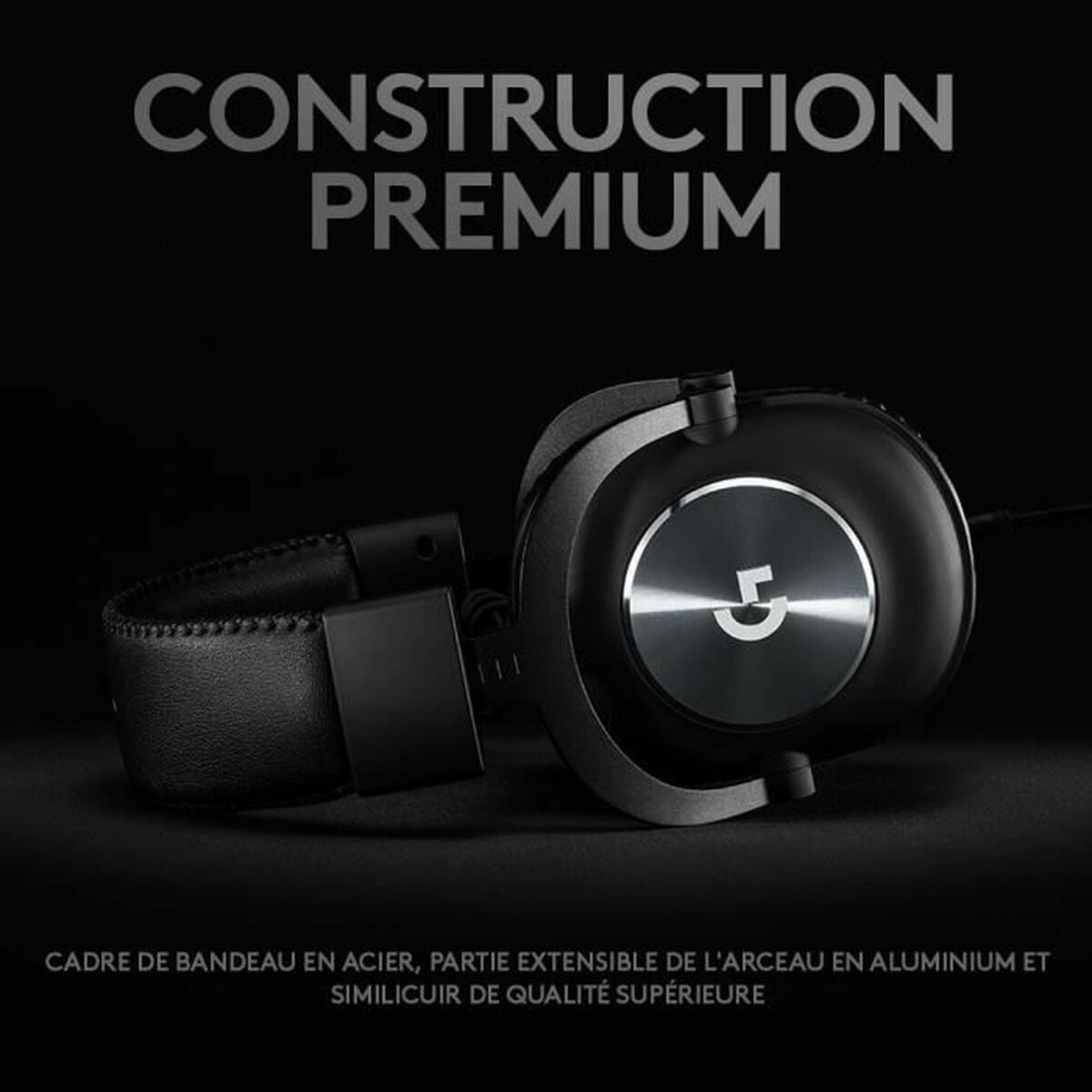 Logitech Headphones With Microphone Logitech Pro X Gaming Headset Black