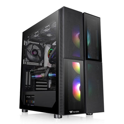Thermaltake PC Case Versa T26 Tg Argb, Tower-gehäuse CA-1W1-00M1WN-01 — image 1