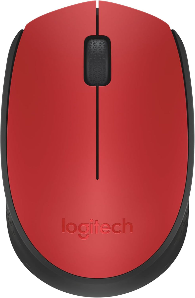 Logitech Mouse M171 Wireless Red 910-004641