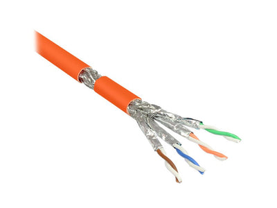 Cable Alcasa CAT.7, 50M Network Orange S/FTP (s-STP) — image 1