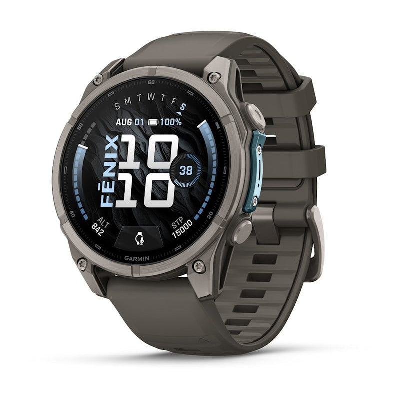 Garmin Smartwatch Fenix 9 Titanio With Strap Silicone Grey 47MM