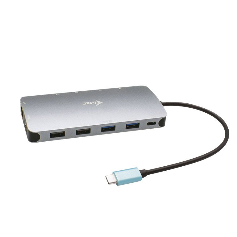 I-tec Metal USB-C Nano 3X Display Docking Station + Power Delivery 100W