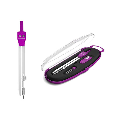 Erichkrause Compases Metalicos Set Instrumentos School 135MM - Radio Maximo 21CM - Includes Afilador And Mina — image 1