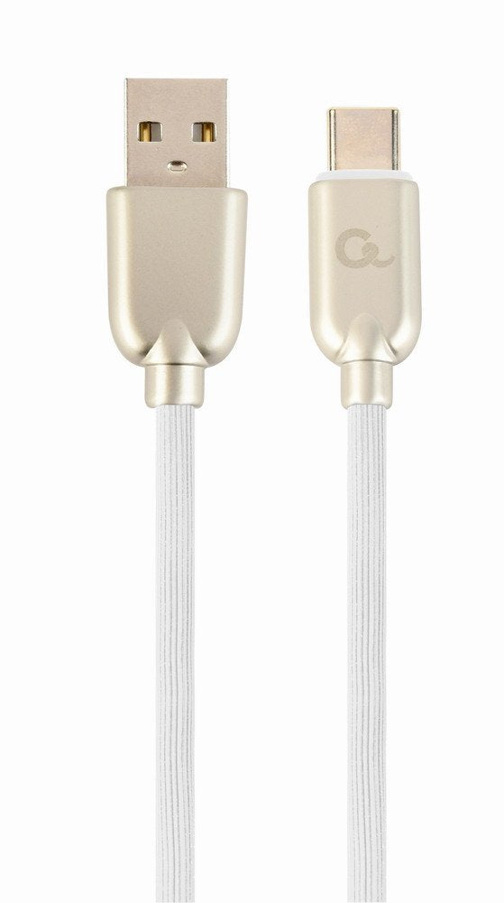 Gembird USB Cable 2.0 Am a Type-c (am / Cm), 2M,, White Premium CC-USB2R-AMCM-2M-W