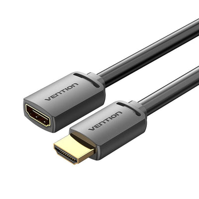 Vention Cable Alargador HDMI 4K Ahcbi HDMI Male HDMI Female 3M Black — image 1