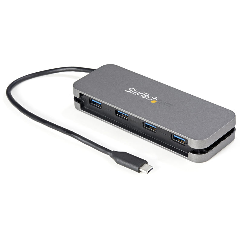StarTech HB30CM4AB Hub Interfaz USB 3.2 Gen 1 [3.1 Gen 1] Type-c 5000 Mbit/S Black