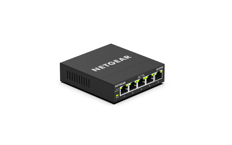 NETGEAR Hub Switch 5 Ptos Plus 10/100/1000 GS305E 5PTOS/Gigabit/Switch No Gestionable GS305E-100PES