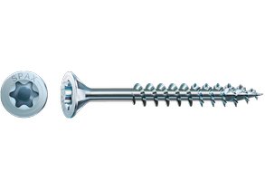 Box 100 Unid. Screw Universal Cabeza Plana Wirox 6X160MM T30 — image 1