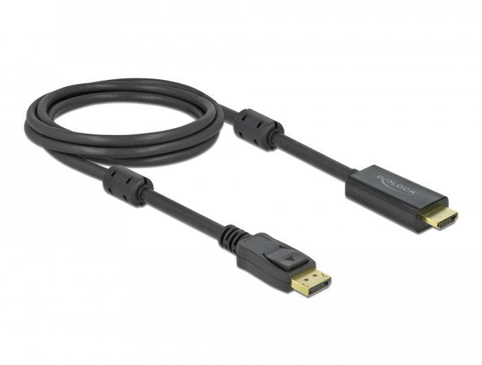 Delock Cable Activo DisplayPort 1.2A HDMI 4K 60 HZ 2M