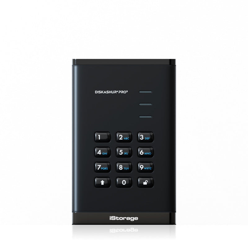 Istorage Diskashur PRO3 SSD 256-BIT 1TB Fips 140-3 Level 3