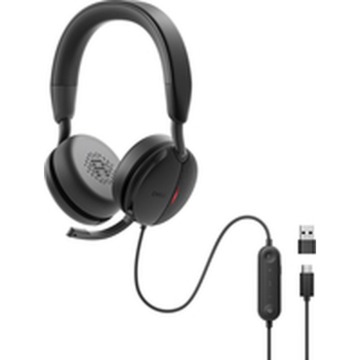 Dell Headphones With Microphone Dell Wh5024 Black