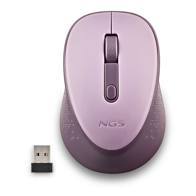 Ngs Wireless Mouse 800/1600DPI Colour Lila — image 1