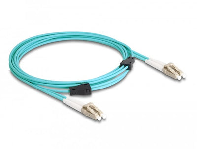 Delock Cable 87909 Fibre Optic 3M Lc OM3 Colour Aguamarina — image 1