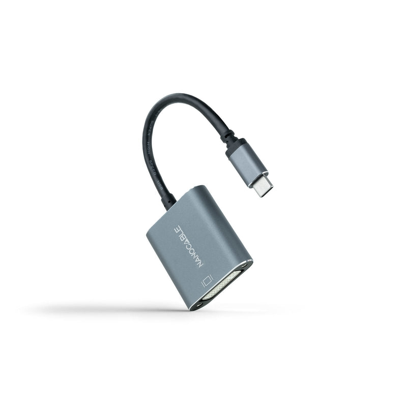 Converter USB-C a DVI Aluminium Grey 15CM
