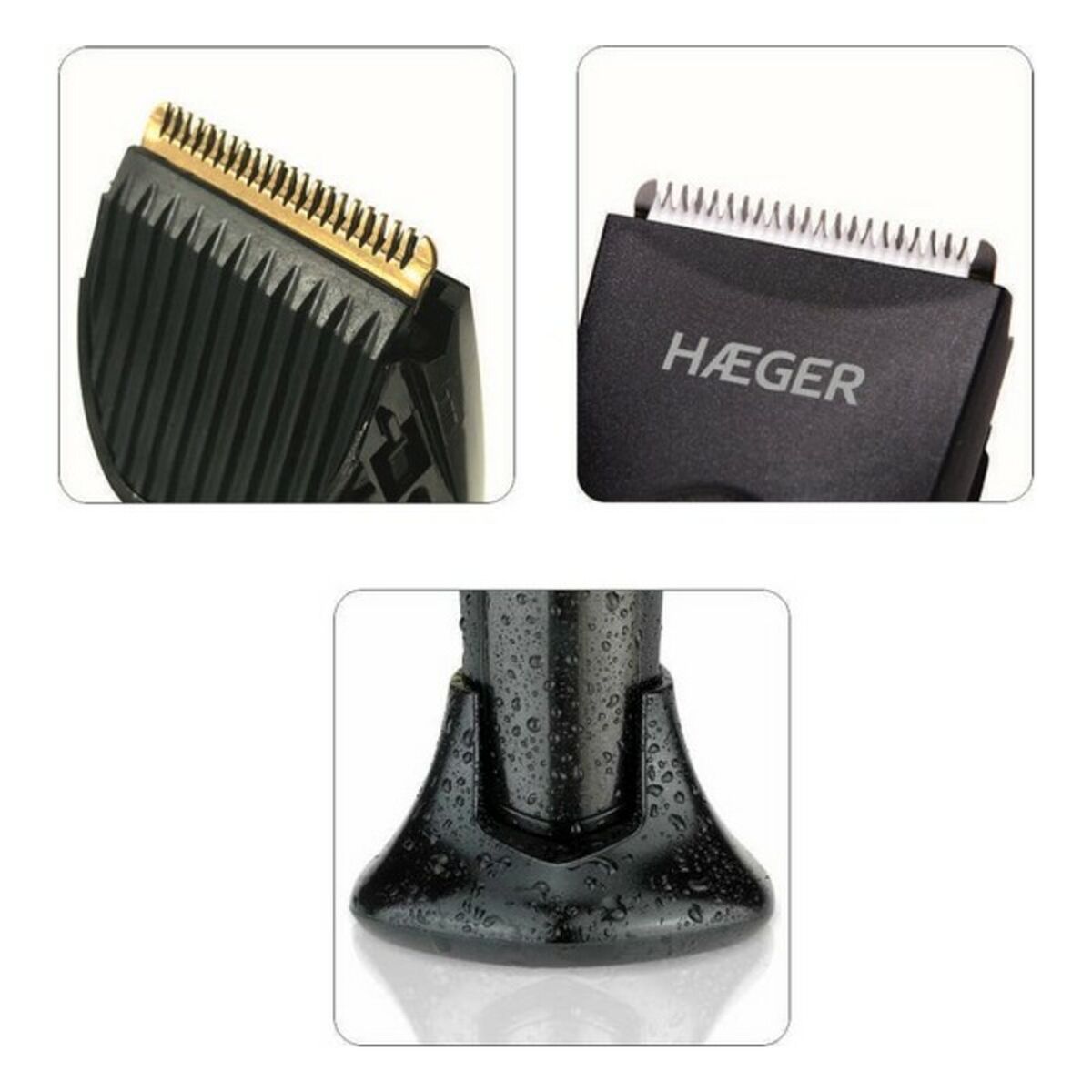 Rechargeable Electric Shaver Haeger Precision II