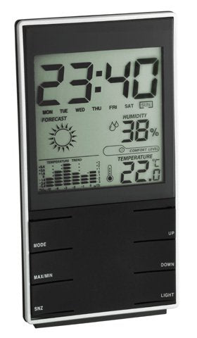Estacion Meteorologica 35.1102.01, Black 20 - 99%, 0 - 50 °c, 32 - 122 °f, Aaa, 162G — image 1