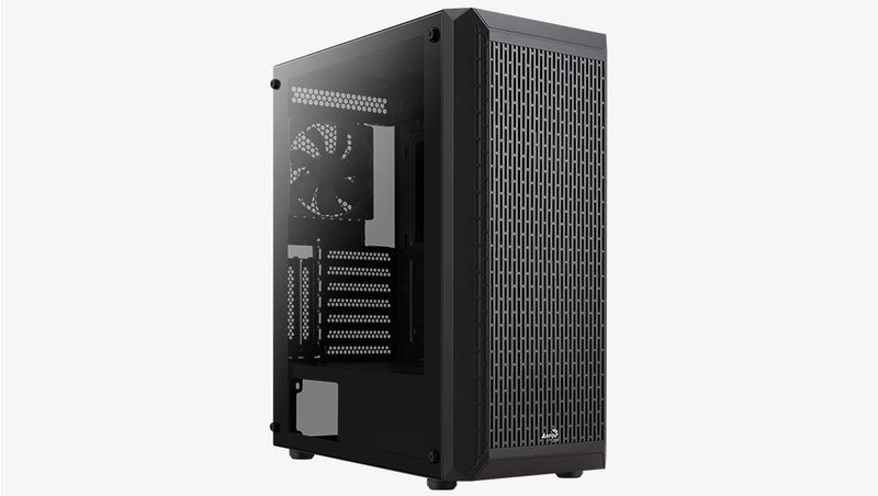 Aerocool PC Case BEAM-G-BK-V1 Midi-tower, Tempered Glass microATX/ATX/Miniitx