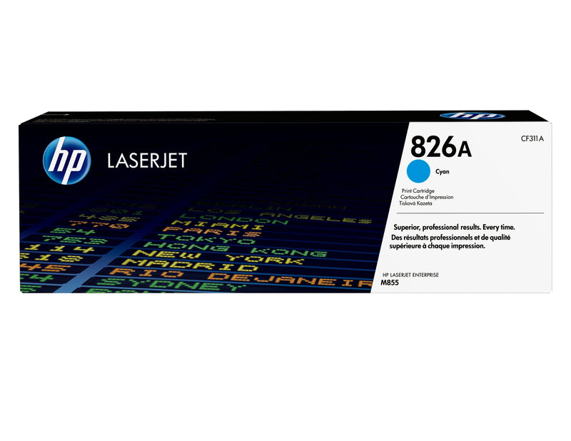 HP Genuine Toner 826A Cyan CF311A