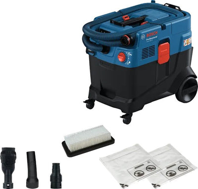 Bosch Vacuum Cleaner Professional Gas 400A Professional Seco/Mojado Blue/Black 06019M0020 — image 1