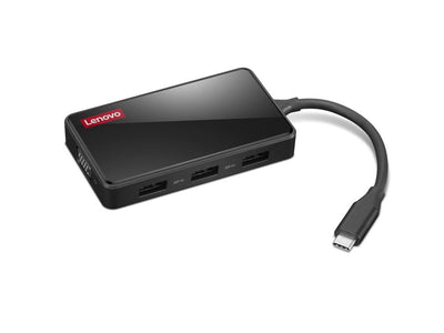 Lenovo Accessories 100 USB-C Travel Dock (black) — image 1
