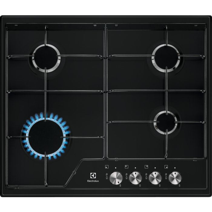 Electrolux Board EGS6424K Black Empotrada 60CM Gas 4 Zona (s)