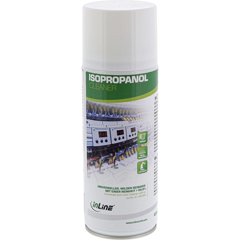 Inline Isopropanol, Universal Limpiador Soft With Pureza 99,9%, 400ML
