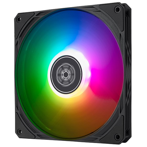 Silverstone Fan Air Slimmer 140 Argb, Black