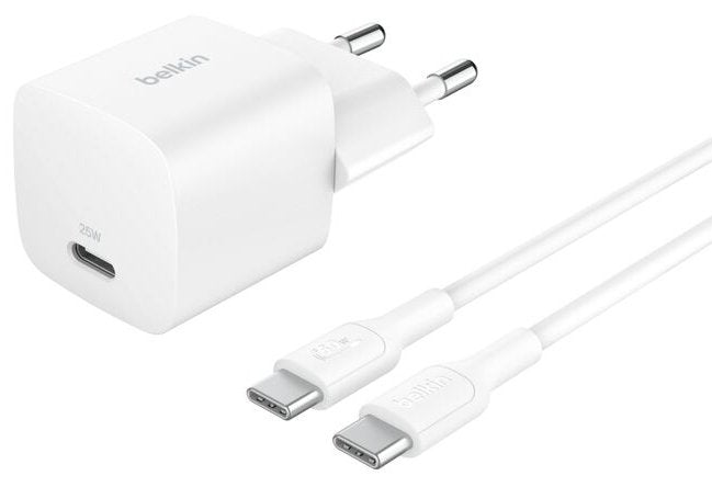 Belkin Boost Charge 25W USB-C Ws Lad.pd/Pps 1M K. WCA012KQ1MWH-B6
