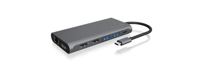 Raidsonic IB-DK4050-CPD Hub Interfaz USB 3.2 Gen 1 (3.1 Gen 1) Type-c 5000 Mbit/S Antracita — image 1