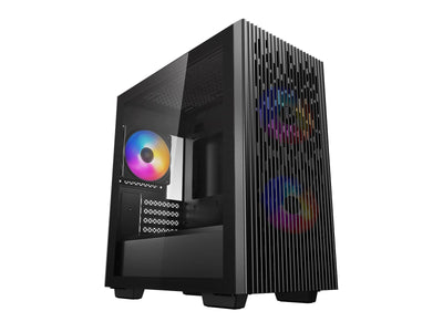 Deepcool PC Case Matrexx 40 3F LED Black Glass Tempered/3 VEN.120MM Leds Molex DP-MATX-MATREXX40-3FS — image 1