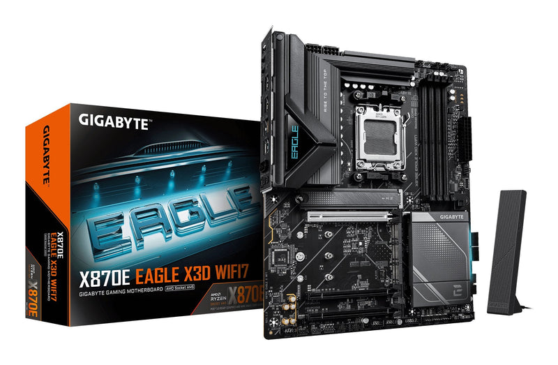Gigabyte X870E Eagle X3D WIFI7 X870E, AM5,ATX, DDR5