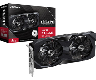 Asrock AMD Radeon Rx 7600 Challenger 8G Oc 128BIT PCIE 4.0 X8 — image 1