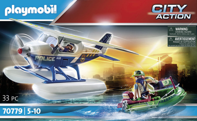 Playmobil 70779 Policía Hidroavión: Persecución Contrabandista