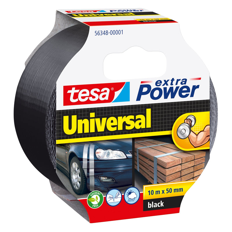 Tesa Tape Americana Extra Power Universal 10M X 50MM Black