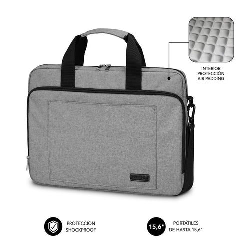 Subblim Case Air Padding Laptop Bag Laptops Up To 15.6' Tape Trolley Grey — image 1