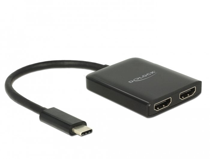 Delock Divisor USB Type-c™ (modo Alt Dp) 2 X Output HDMI 4K 30 HZ