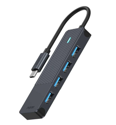 Rapoo USB-C Hub Grey USB-C Auf USB-A — image 1