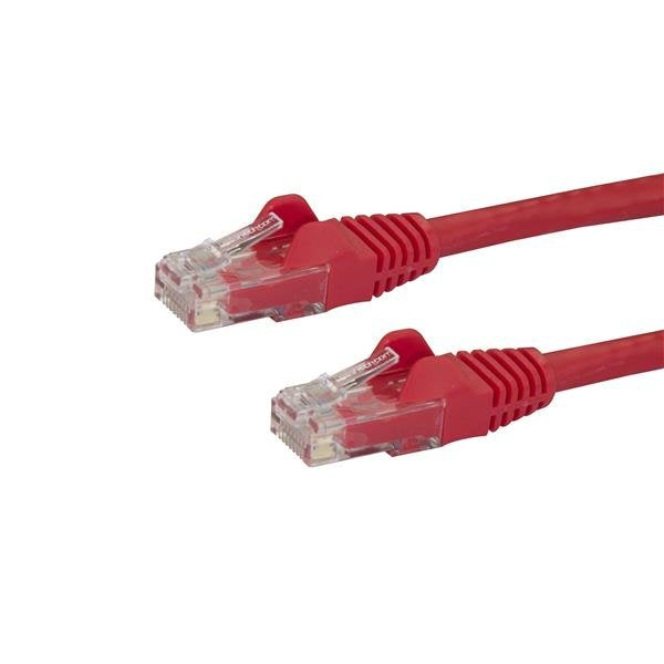 StarTech.com Cable 10M Red Network Gigabit CAT.6 Ethernet RJ45 Without Enganche Latiguillo UTP Snagless Cable