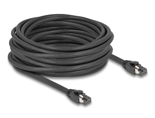 Delock Network Cable RJ45 CAT.8.1 S/FTP 10M Bis 40Gbps Black — image 1