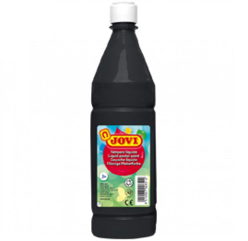 Jovi Témpera Líquida Paint Bottle 1000ML Black — image 1