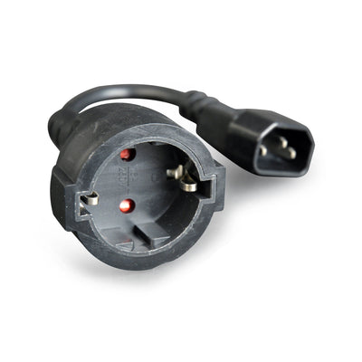Gembird Cable Power Schucko a C14 H/M Black 0.15M PC-SFC14M-01 — image 1