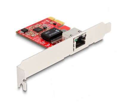 Delock 90100 Network Card Pci Express X1 1 X RJ45 2,5 Gigabit LAN I225 Nbase-t - Low Profile — image 1