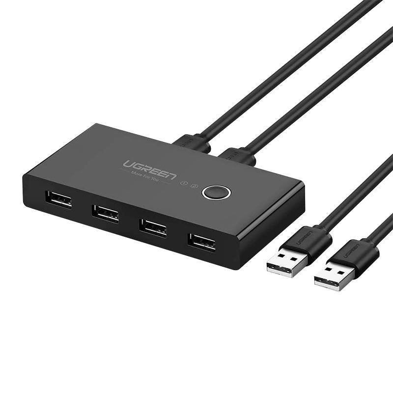 UGREEN 30768 Conmutador USB 3.0 Black