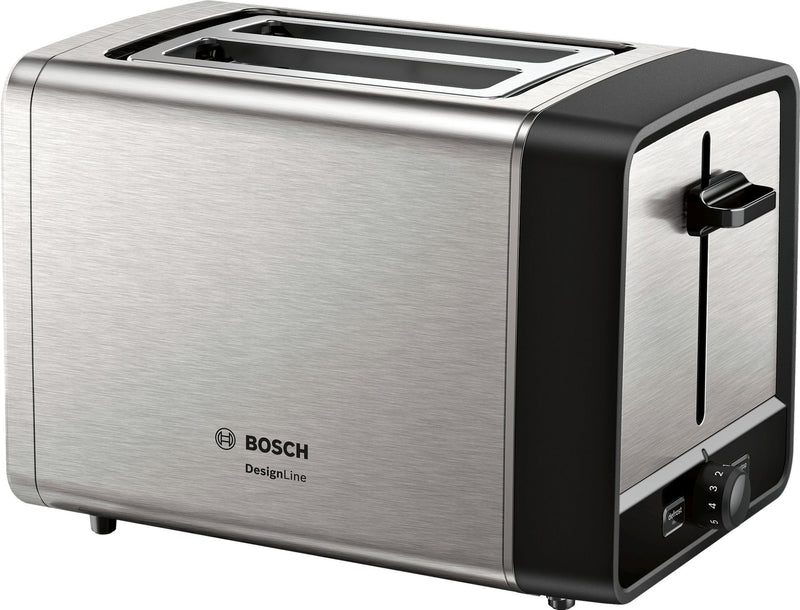 Bosch Toaster TAT5P420 2 Rebanada(s) 970W Black Steel Inoxidable