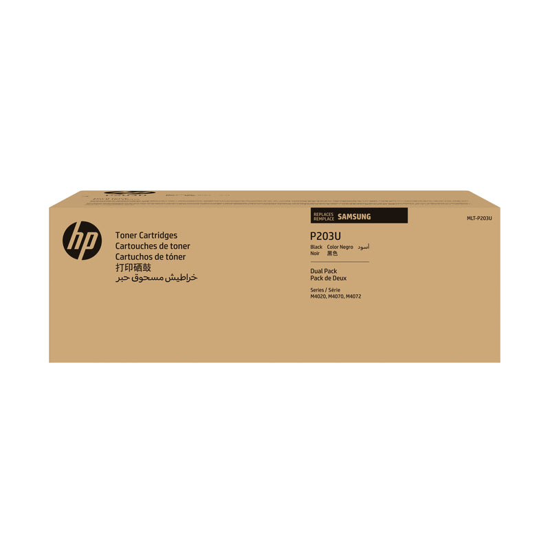 HP - Samsung Toner Black Ultra High Capacity Twin Pack MLT-P203U